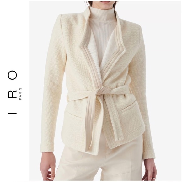 IRO Jackets & Blazers - IRO Awa Blazer ecru